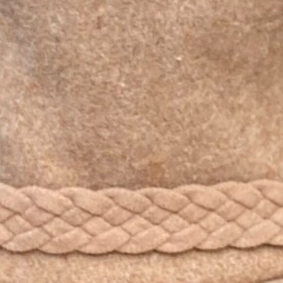 NWT ASN The Harper Felt Floppy Hat Tan Wide Brim Packable Boho Festival Coastal main image 7